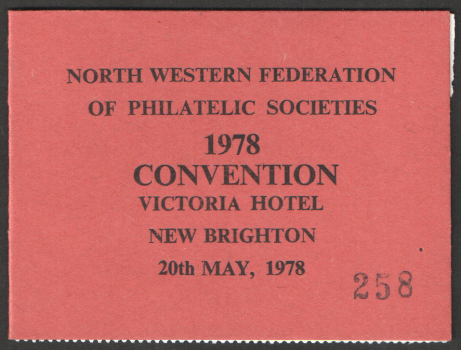 (image for) 1978 North Western Federation Convention Privately Produced Booklet